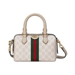 Replica perfetta Borsa Gucci Ophidia Gg mini con manico superiore 772053 Crema Imitazione Outlet Online