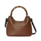 Repliche Borsa a tracolla piccola Gucci Diana in bambù Caffè Imitazioni Premium Replica perfetta Borsa a tracolla piccola Gucci Diana in bambù Caffè Imitazione Outlet Online