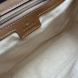 Replica perfetta Borsa a tracolla piccola Gucci Diana in bambù Caffè Imitazione Outlet Online
