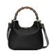 Perfette Qualità Repliche Gucci Diana piccola tracolla in bambù borsa Nero Imitazione