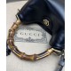 Perfette Qualità Repliche Gucci Diana piccola tracolla in bambù borsa Nero Imitazione