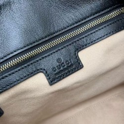 Perfette Qualità Repliche Gucci Diana piccola tracolla in bambù borsa Nero Imitazione