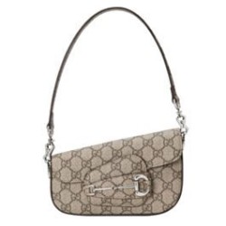 Migliore Repliche Borsa a tracolla mini Gucci Horsebit 1955 774209 Caffè Economiche Outlet Online