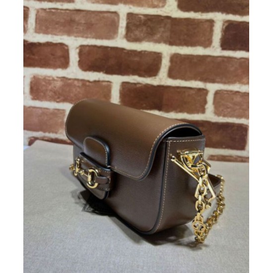 Perfette Qualità Repliche Borsa a tracolla piccola Gucci Horsebit 1955 735178 Caffè Imitazione Perfette Qualità Repliche Borsa a tracolla piccola Gucci Horsebit 1955 735178 Caffè Imitazione