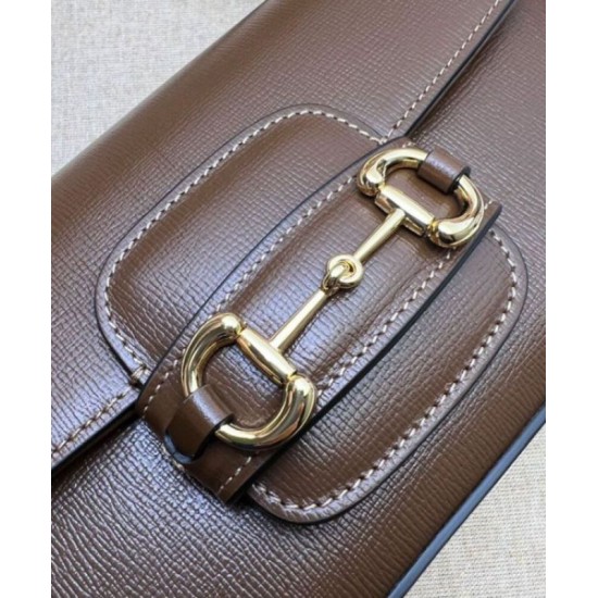 Perfette Qualità Repliche Borsa a tracolla piccola Gucci Horsebit 1955 735178 Caffè Imitazione Perfette Qualità Repliche Borsa a tracolla piccola Gucci Horsebit 1955 735178 Caffè Imitazione