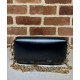 Perfette Qualità Repliche Borsa a tracolla piccola Gucci Horsebit 1955 735178 Nero Imitazione