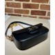 Perfette Qualità Repliche Borsa a tracolla piccola Gucci Horsebit 1955 735178 Nero Imitazione
