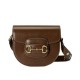 Replica perfetta Borsa mini arrotondata Gucci Horsebit 1955 760191 Caffè Imitazione Outlet Online