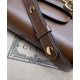 Replica perfetta Borsa mini arrotondata Gucci Horsebit 1955 760191 Caffè Imitazione Outlet Online