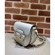 Replica perfetta Borsa mini arrotondata Gucci Horsebit 1955 760191 Crema Imitazione Outlet Online