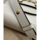 Replica perfetta Borsa mini arrotondata Gucci Horsebit 1955 760191 Crema Imitazione Outlet Online