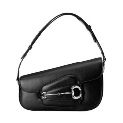 Replica perfetta Borsa a tracolla Gucci Horsebit 1955 764155 Nero Imitazione Outlet Online