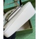 Migliore Repliche Borsa a tracolla Gucci Horsebit 1955 764155 Bianco Economiche Outlet Online
