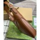 Migliore Repliche Borsa a tracolla piccola Gucci Jackie 782849 Caffè Economiche Outlet Online