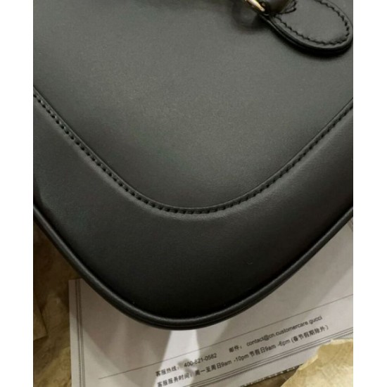 Perfette Qualità Repliche Borsa a tracolla piccola Gucci Jackie 782849 Nero Imitazione