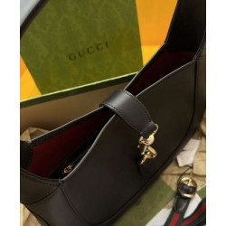 Perfette Qualità Repliche Borsa a tracolla piccola Gucci Jackie 782849 Nero Imitazione