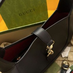 Perfette Qualità Repliche Borsa a tracolla piccola Gucci Jackie 782849 Nero Imitazione