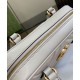Migliore Repliche Borsa piccola con manico superiore Gucci GG Marmont 795199 Grigio chiaro Economiche Outlet Online