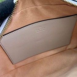 Migliore Repliche Borsa piccola con manico superiore Gucci GG Marmont 795199 Grigio chiaro Economiche Outlet Online