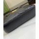 Replica perfetta Borsa piccola con manico superiore Gucci GG Marmont 795199 Nera Imitazione Outlet Online