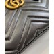 Replica perfetta Borsa piccola con manico superiore Gucci GG Marmont 795199 Nera Imitazione Outlet Online
