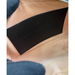Replica perfetta Borsa piccola con manico superiore Gucci GG Marmont 795199 Nera Imitazione Outlet Online