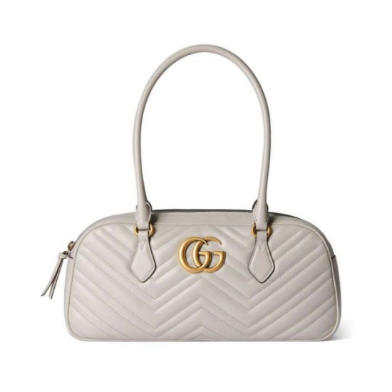 Repliche Borsa media con manico superiore Gucci GG Marmont 795218 Grigio chiaro Imitazioni Premium Replica perfetta Borsa media con manico superiore Gucci GG Marmont 795218 Grigio chiaro Imitazione Outlet Online