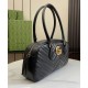Repliche Borsa media con manico superiore Gucci GG Marmont 795218 Nera Imitazioni Premium Replica perfetta Borsa media con manico superiore Gucci GG Marmont 795218 Nera Imitazione Outlet Online