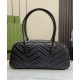 Repliche Borsa media con manico superiore Gucci GG Marmont 795218 Nera Imitazioni Premium Replica perfetta Borsa media con manico superiore Gucci GG Marmont 795218 Nera Imitazione Outlet Online
