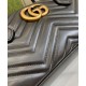 Repliche Borsa media con manico superiore Gucci GG Marmont 795218 Nera Imitazioni Premium Replica perfetta Borsa media con manico superiore Gucci GG Marmont 795218 Nera Imitazione Outlet Online
