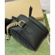 Migliore Repliche Borsa a tracolla Gucci GG Marmont piccola 798715 Nero Economiche Outlet Online