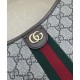 Migliore Repliche Borsa a tracolla piccola Gucci Ophidia Series GG Dark Coffee Economiche Outlet Online