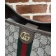 Migliore Repliche Borsa a tracolla piccola Gucci Ophidia Series GG Dark Coffee Economiche Outlet Online
