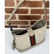 Replica perfetta Borsa a tracolla piccola Gucci Ophidia Series GG Crema Imitazione Outlet Online