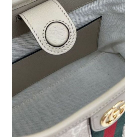 Replica perfetta Borsa a tracolla piccola Gucci Ophidia Series GG Crema Imitazione Outlet Online