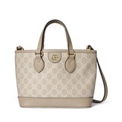 Replica perfetta Borsa tote mini Gucci Ophidia Series Crema Imitazione Outlet Online
