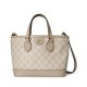 Replica perfetta Borsa tote mini Gucci Ophidia Series Crema Imitazione Outlet Online