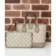 Replica perfetta Borsa tote mini Gucci Ophidia Series Crema Imitazione Outlet Online