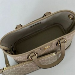 Replica perfetta Borsa tote mini Gucci Ophidia Series Crema Imitazione Outlet Online