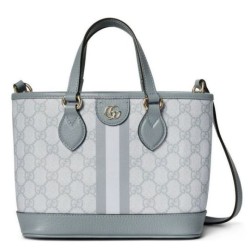 Perfette Qualità Repliche Borsa tote mini Gucci serie Ophidia Blu Imitazione