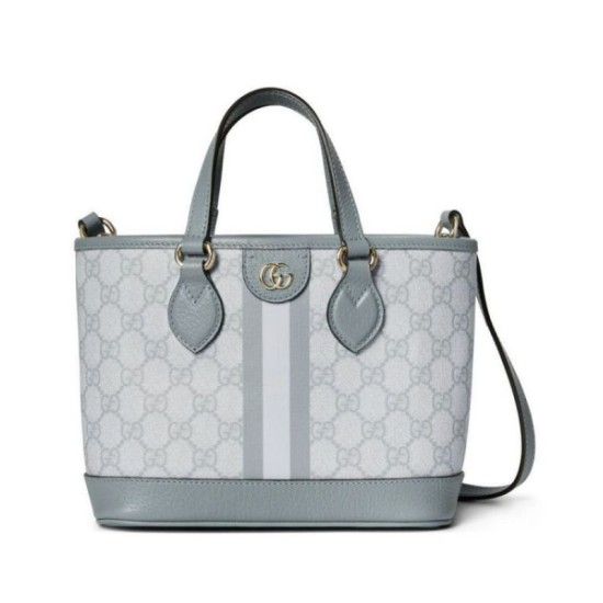 Perfette Qualità Repliche Borsa tote mini Gucci serie Ophidia Blu Imitazione