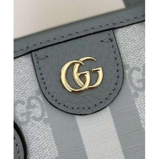 Perfette Qualità Repliche Borsa tote mini Gucci serie Ophidia Blu Imitazione
