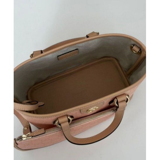 Perfette Qualità Repliche Borsa tote mini Gucci serie Ophidia Rosa Imitazione