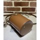 Migliore Repliche Mini borsa a secchiello Gucci Ophidia Series Caffè Economiche Outlet Online