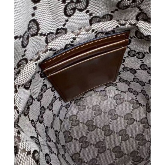 Migliore Repliche Mini borsa a secchiello Gucci Ophidia Series Caffè Economiche Outlet Online