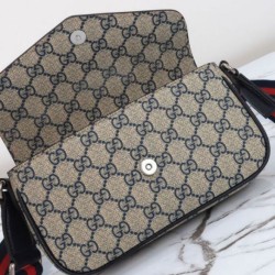 Miglior Falso Borsa mini Gucci Ophidia 764961 Blu Economiche Premium