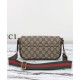 Perfette Qualità Repliche Borsa mini Gucci Ophidia 764961 Caffè scuro Imitazione