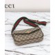 Perfette Qualità Repliche Borsa mini Gucci Ophidia 764961 Caffè scuro Imitazione
