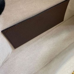 Perfette Qualità Repliche Borsa Gucci Ophidia piccola con manico superiore 795249 Giallo Imitazione