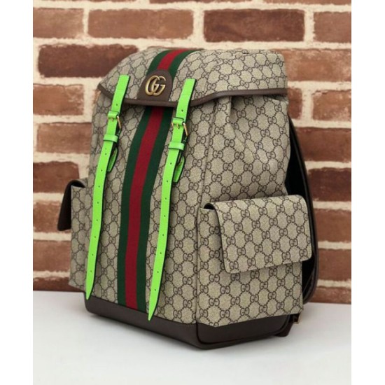 Migliore Repliche Zaino Gucci Ophidia Gg medio 598140 Verde Economiche Outlet Online
